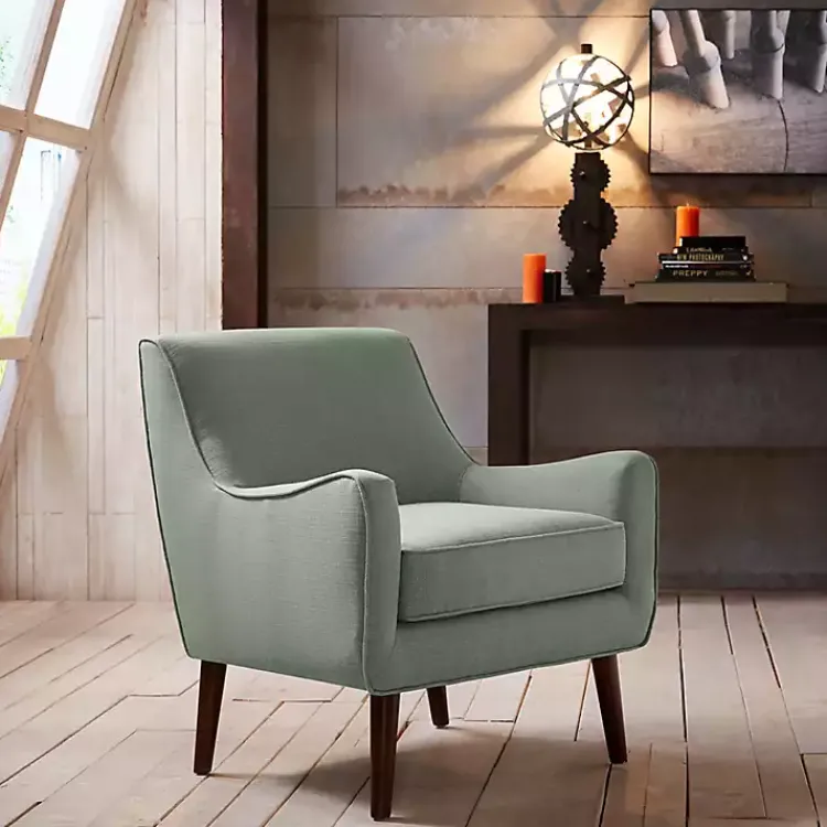 Kirklands Home Mid-Century Modern Accent Chair Green Outlet