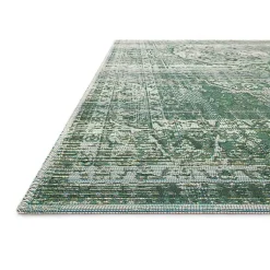Kirklands Home Mist Tribal Medallion Outdoor Rug, 5x7 Green Sale