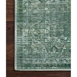 Kirklands Home Mist Tribal Medallion Outdoor Rug, 6x9 Green Outlet