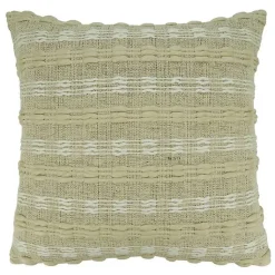 Pillows>Kirklands Home on Woven Throw Pillow Green
