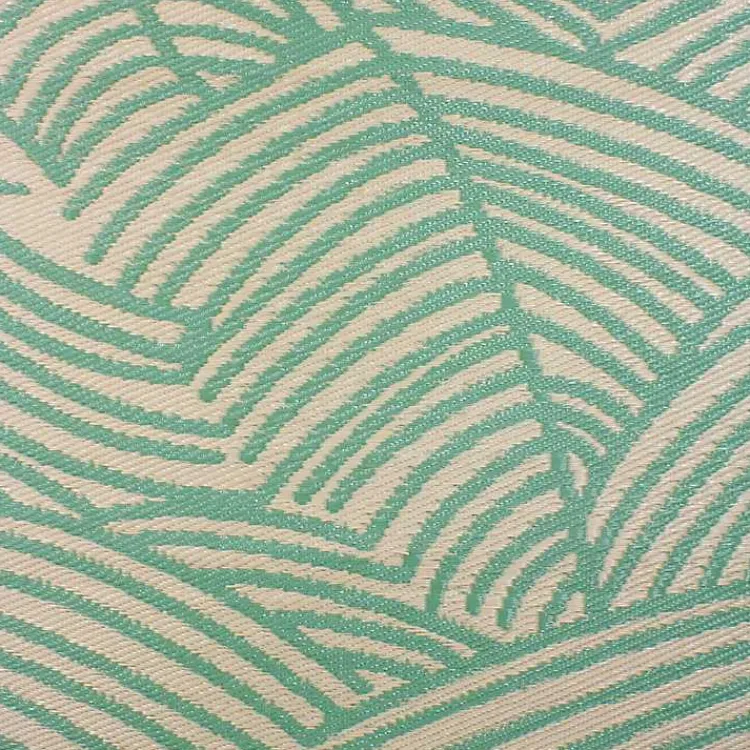 Kirklands Home Green Palm Leaf Outdoor Area Rug, 4x6 Online