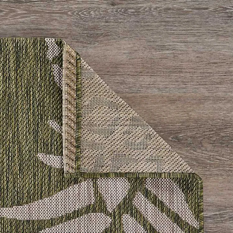 Kirklands Home Green Pineapple Outdoor Area Rug, 7x9 Online