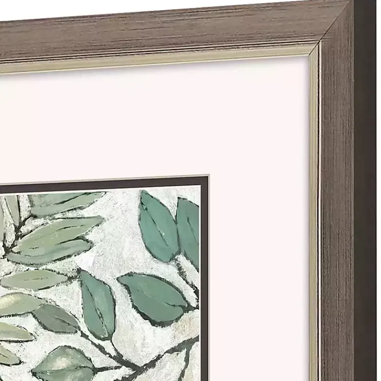 Kirklands Home Green Summer Leaves Framed Art Prints, Set of 2 Outlet