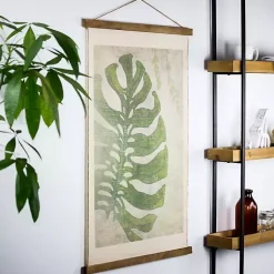Kirklands Home Taro Scroll Tapestry Green Discount