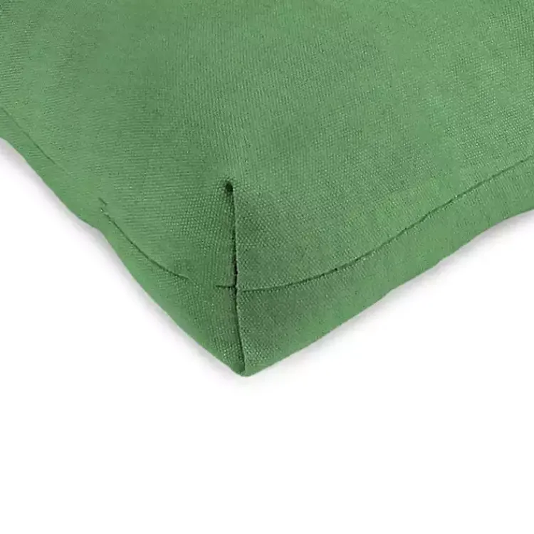 Kirklands Home Tufted Outdoor Chair Cushions, Set of 2 Green Outlet