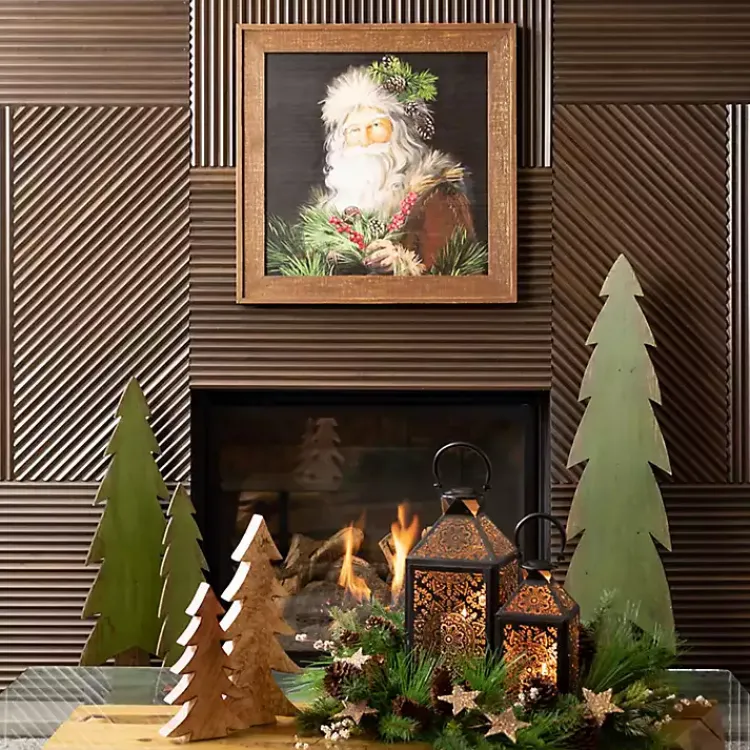 Christmas Decorations>Kirklands Home Wood Christmas Tree Statues, Set of 3 Green
