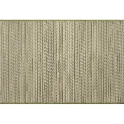 Kirklands Home Woven Lines Indoor/Outdoor Accent Rug, 2x3 Green New