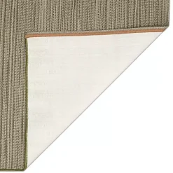 Kirklands Home Woven Lines Indoor/Outdoor Accent Rug, 2x3 Green New