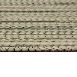 Kirklands Home Woven Lines Indoor/Outdoor Runner, 1x4 Green Outlet