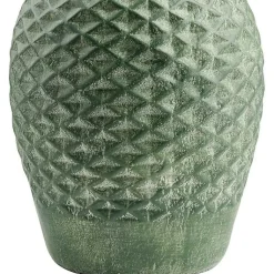 Kirklands Home Green Yosemite Textured Table Lamp Tan New