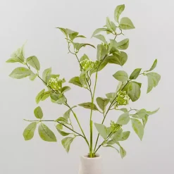 Stems & Bouquets>Kirklands Home ery and Flower Bud Stems, Set of 2 Green