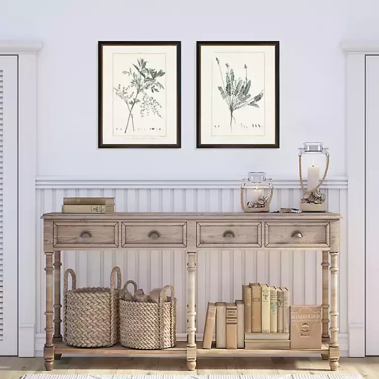 Kirklands Home Greenery I Framed Art Prints, Set of 2 Ivory Sale