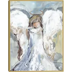 Christmas Decorations>Kirklands Home Guard and Protect Angel Framed Art Print