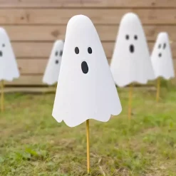 Halloween>Kirklands Home Halloween Ghost Yard Stake, 24 in. White