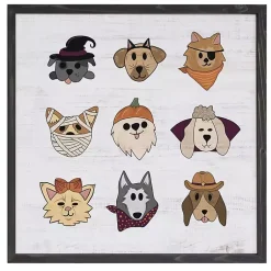 Halloween>Kirklands Home Halloween Hounds Framed Art Print