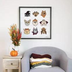 Halloween>Kirklands Home Halloween Hounds Framed Art Print