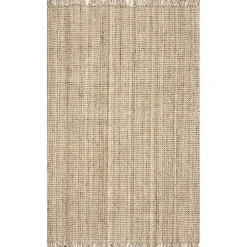 Kirklands Home Hand Woven Chunky Loop Jute Caspar Runner Tan Best