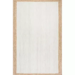 Kirklands Home Hand Woven Jute Eugene Area Rug, 4x6 Hot