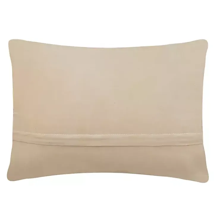 Pillows>Kirklands Home Handhooked Merry As Can Be Lumbar Pillow