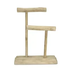 Kirklands Home Handmade Driftwood Medium Jewelry Stand Brown Hot
