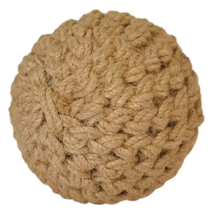 Bowl Filler>Kirklands Home Handmade Jute Rope Orbs, Set of 4 Brown