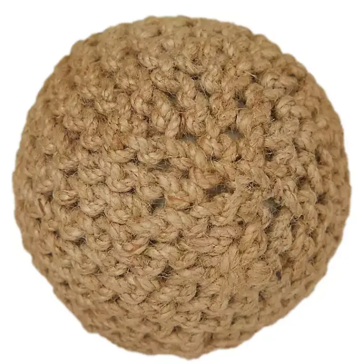 Bowl Filler>Kirklands Home Handmade Jute Rope Orbs, Set of 4 Brown