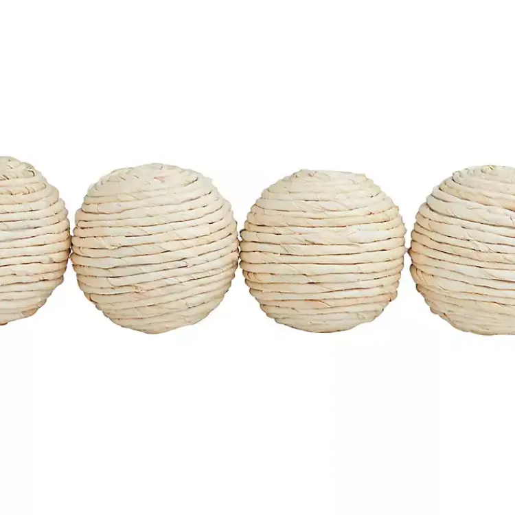 Bowl Filler>Kirklands Home Handmade Wrapped Jute Orbs, Set of 4 Tan