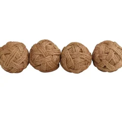 Bowl Filler>Kirklands Home Handmade Woven Rope Jute Orbs, Set of 4 Brown
