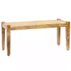 Kirklands Home Handwoven Rattan Cane and Mango Wood Bench Sale