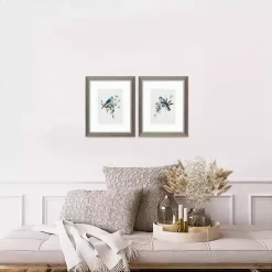 Kirklands Home Happy Bluebirds Framed Art Prints, Set of 2 Hot