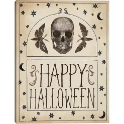 Halloween>Kirklands Home Happy Halloween Macabre Canvas Art Print