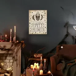 Halloween>Kirklands Home Happy Halloween Macabre Canvas Art Print