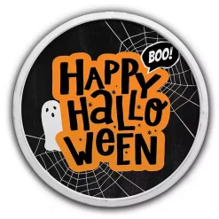 Halloween>Kirklands Home Happy Halloween Round Wall Plaque