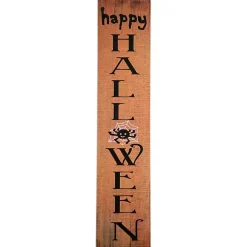 Halloween>Kirklands Home Happy Halloween Spider Porch Board