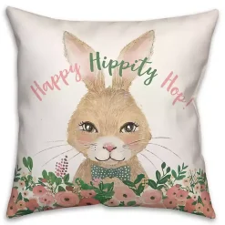 Pillows>Kirklands Home Happy Hippity Hop Bunny Indoor/Outdoor Pillow