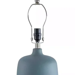 Kirklands Home Harmonie Blue Ceramic Table Lamp Tan Outlet