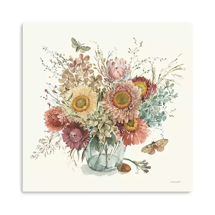 Fall>Kirklands Home Harvest Bouquet Canvas Art Print, 20x20 in. Multi