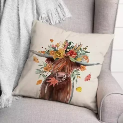 Fall>Kirklands Home Harvest Highland Outdoor Pillow
