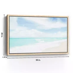 Kirklands Home Hawaiian Beach Framed Canvas Art Print Sale
