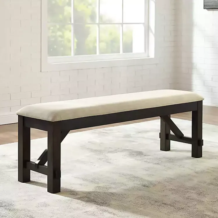 Kirklands Home Hayden Dining Bench White Outlet