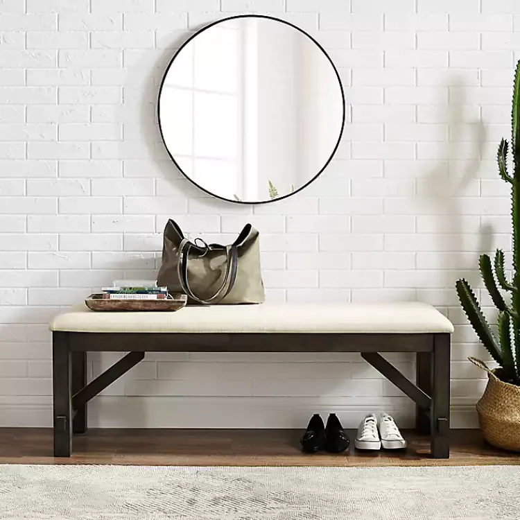 Kirklands Home Hayden Dining Bench White Outlet