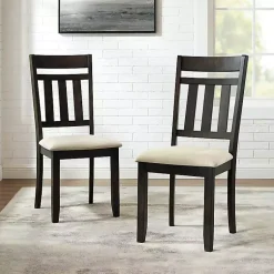 Kirklands Home Hayden Dining Chairs, Set of 2 White Sale