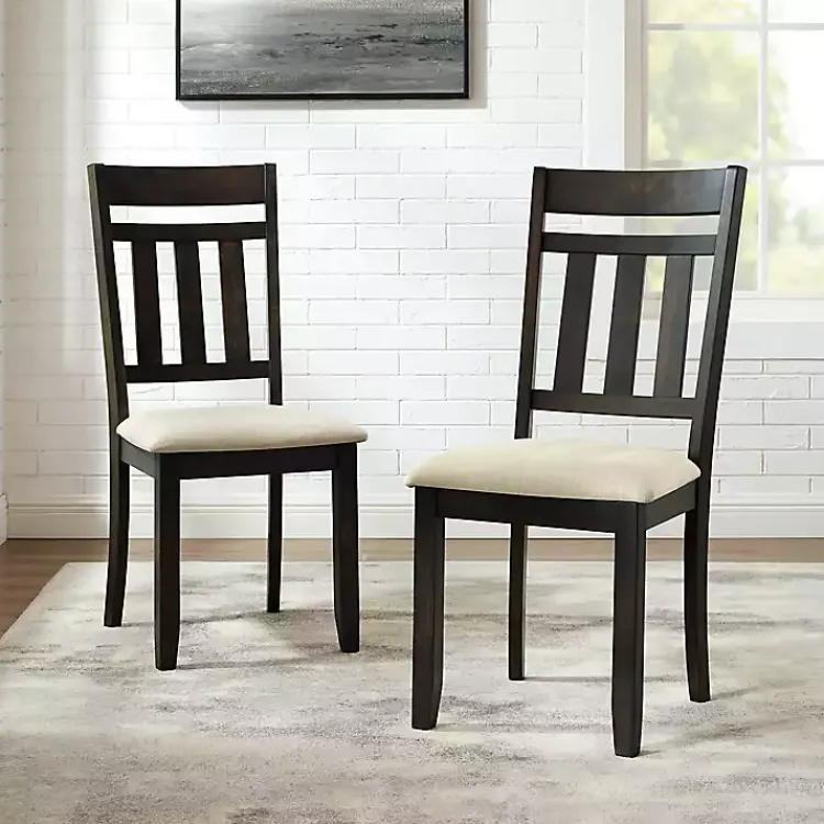 Kirklands Home Hayden Dining Chairs, Set of 2 White Sale