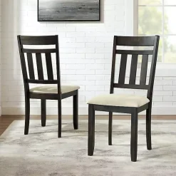 Kirklands Home Hayden Dining Chairs, Set of 2 White Sale