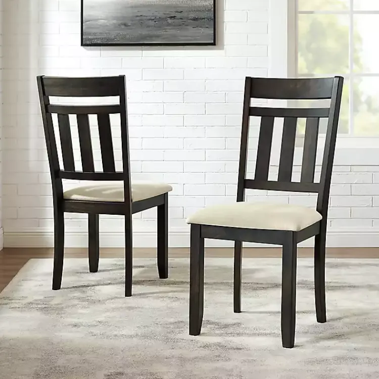 Kirklands Home Hayden Dining Chairs, Set of 2 White Sale