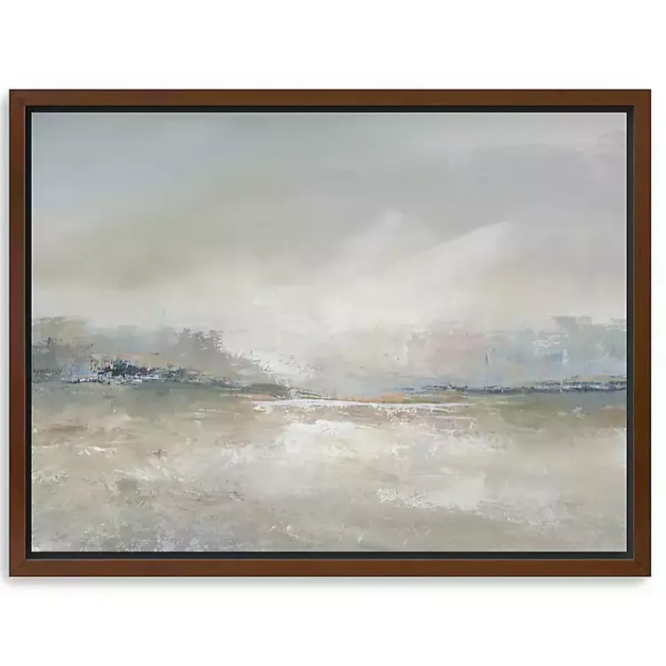 Kirklands Home Hazy Horizon Framed Canvas Art Print Best