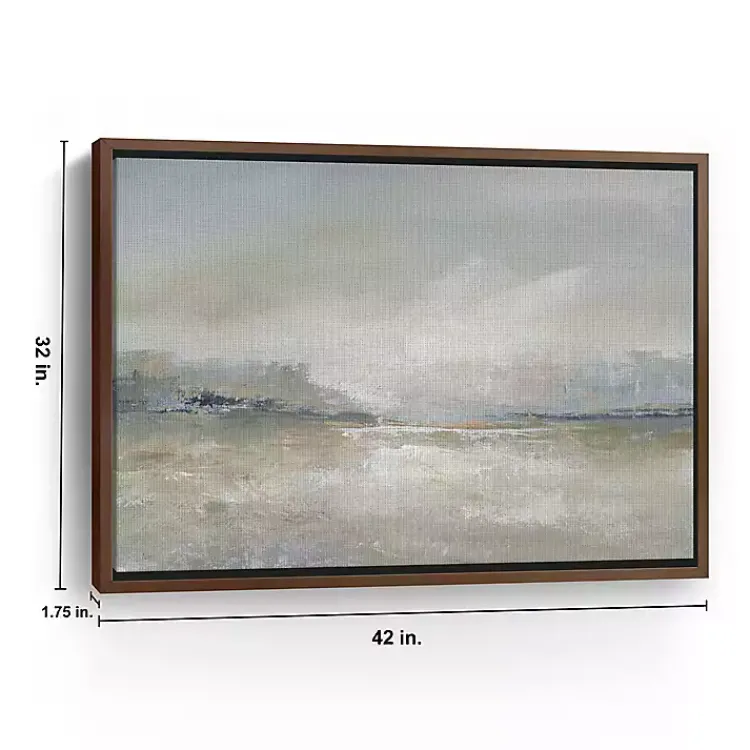 Kirklands Home Hazy Horizon Framed Canvas Art Print Best