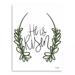 Easter Decorations>Kirklands Home He is Risen Canvas Art Print