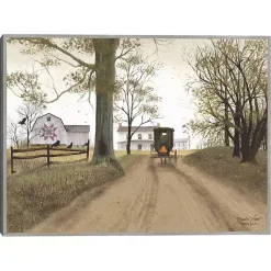 Kirklands Home Headin' Home Framed Canvas Art Print Outlet