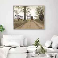Kirklands Home Headin' Home Framed Canvas Art Print Outlet